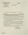 Letter from the "Het Kinder-Comite" (The Children's Committee) in Amsterdam to Arthur Lichtenstein regarding a temporary residence permit for his sister Ilse Lichtenstein.