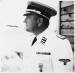 The commander of Gross-Rosen, SS- Obersturmbannfuehrer Arthur Roedl.