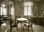 View of the interior of Kohn family apartment
