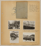 Final page from volume five of a set of scrapbooks compiled by Bjorn Sibbern, a Danish policeman and resistance member, documenting the German occupation of Denmark.