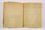 Pages from a diary written by Susie Grunbaum Schwarz while in hiding.