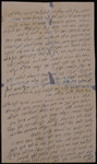 First two pages of the ethical will of Elkhanan Elkes, the chairman of the Kovno ghetto Jewish Council.