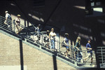 Visitors on the staircase in the Hall of Witness at the U.S.