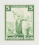 Third Reich stamp honoring peasants in the Rhineland.