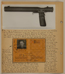 Page from volume five of a set of scrapbooks compiled by Bjorn Sibbern, a Danish policeman and resistance member, documenting the German occupation of Denmark.