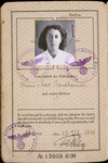German passport issued to Hanni Sondheimer by the German Consulate in Kovno.