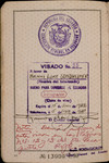 German passport issued to Hanni Sondheimer by the German Consulate in Kaunas.