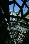 A detail of the roof structure of the Hall of Witness at the U.S.
