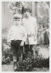 Portrait of Victor and Stella Nahmias.